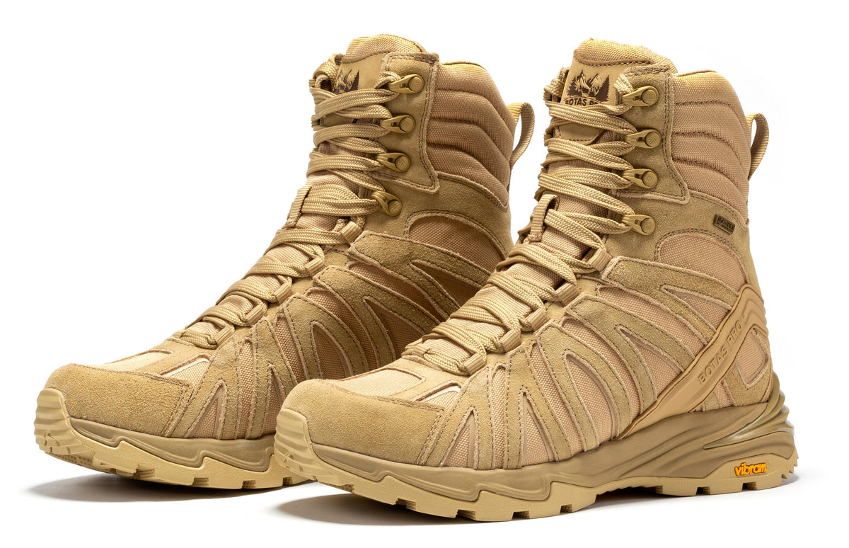 Botas Pro Sand 8 Inch Waterproof Tactical Boots with VIBRAM® Traction Lug Outsole BP22820