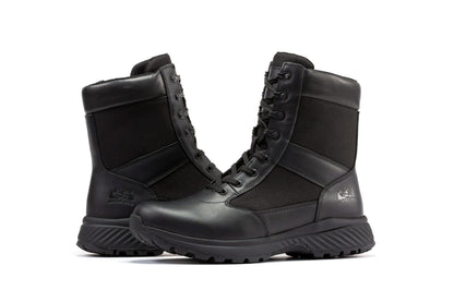 Botas Pro Black Men's 8 inch Side Zipper Military Tactical Boots BP703